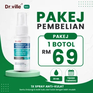 Pakej 1 Botol Spray Anti Kulat